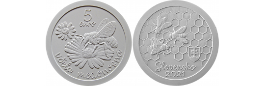 5 eurová minca - Včela medonosná - posledná možnosť rezervácie