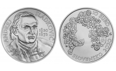 Minca Ag 10 €/2020 Andrej Sládkovič - 200.výročie narodenia