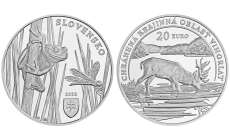 Strieborná minca 20€ (2023) BU - Chránená krajinná oblasť Vihorlat