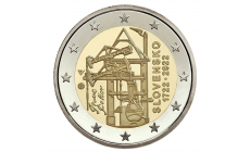 Pamätná minca 2€ (2022) - Zostrojenie prvého parného stroja na odčerpanie vôd z baní v kontinentálnej Európe - 300.výročie"