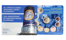 Súbor mincí SR (2023) - 30.výročie vzniku Národnej banky Slovenska