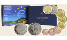 Súbor mincí 2009 proof "Prvý súbor slovenských euromincí"