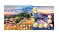 Súbor mincí 2017 "Súbor slovenských euromincí 2017" 