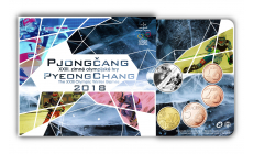 Súbor mincí SR 2018 XXIII Zimné olympijské hry Pjongčang