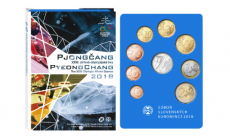 Súbor mincí SR 2018 proof XXIII Zimné olympijské hry Pjongčang