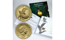 Minca zlatá 10 Dollars - Črievičník papučkový - Fauna a flóra na Slovensku