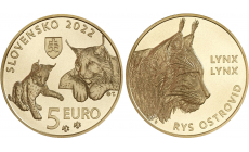 Minca 5€ (2022) - Rys ostrovid