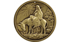 Medaila na zavesenie - vianočná - Mária