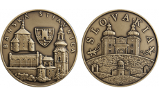 Medaila BP "Banská Štiavnica - Slovakia"