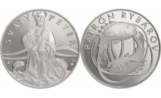 Medaila Ag Svätý Peter - patrón rybárov