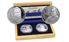 Strieborné medaily - Nezrealizované motívy zberateľských mincí - 10 € 200. výročie narodenia Ľudovíta Štúra
