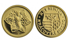 Medaila Au "Slobodné kráľovské mesto Kremnica"