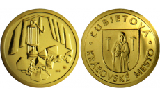 Medaila Au "Slobodné kráľovské mesto Ľubietová"