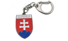 Kľúčový prívesok farebný "Slovenský znak" 