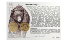 Autorská karta 5€ (2023) - Medveď hnedý