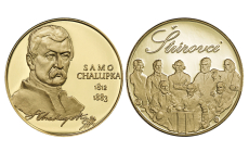 Medaila zlatá -  Samo Chalupka - Štúrovci 