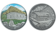 Mosadzná medaila - Horské chaty na Slovensku - Nízke Tatry - Kamenná chata pod Chopkom