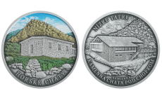 Strieborná medaila - Horské chaty na Slovensku - Nízke Tatry - Kamenná chata pod Chopkom