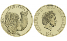 Minca zlatá 250 Dollars - Drop veľký - Fauna a flóra na Slovensku