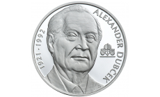 Medaila Ag "Alexander Dubček - 100.výročie narodenia"