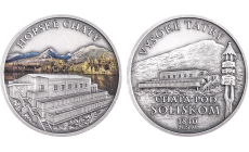 Mosadzná medaila - Horské chaty na Slovensku - Vysoké Tatry - Chata pod Soliskom