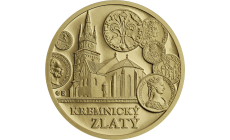 Minca zlatá (250 Dollars) - Kremnický zlatý