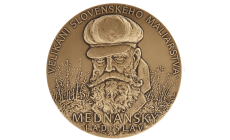 Mosadzná medaila BP - Velikáni Slovenského maliarstva - Ladislav Medňanský