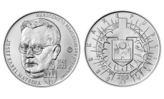Strieborná minca 200 Kč (2023) BU - Jozef Karel Matocha menovaný arcibiskupom olomouckým
