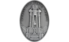 Medaila SP Morové stĺpy - kamenní svedkovia víťazstva nad epidémiami - Morový stĺp v Banskej Štiavnici