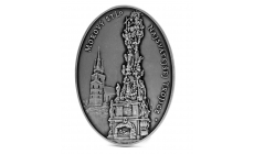 Medaila mosadzná SP Morový stĺp Najsvätejšej Trojice v Kremnici - 250.výročie postavenia