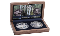 Strieborná medaila - Nezrealizované motívy zberateľských mincí - 20€ Chránená krajinná oblasť Dunajské luhy