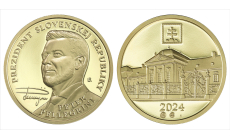 Zlatá medaila - Prezident SR - Peter Pellegrini