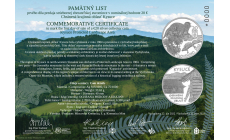 Pamätný list 20€/2022 - Chránená krajinná oblasť Kysuce