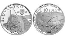 Minca Ag 10 €/2021 Uvedenie do prevádzky podzemnej vodnej elektrárne v Kremnici - 100.výročie