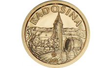 Medaila zlatá - Vínne cesty na Slovensku - Radošina - Nitrianska vínna cesta 