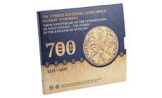 Súbor mincí SR (2025) - 700.výročie zavedenia zlatej mince - florénu na našom území