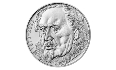 Strieborná minca 200 Kč (2023) BU - Max Švabinský 