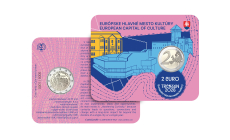 Zberateľská karta 2€ (2026) - Európske hlavné mesto kultúry 2026 - Trenčín