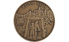 Medaila BP "Zdar Boh -  Banská Štiavnica"