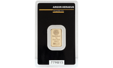 Investičné zlato - zlatá tehlička 5 g - Argor-Heraeus