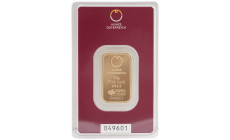 Investičné zlato - zlatá tehlička 10 g - Münze Österreich
