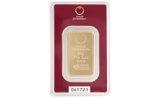 Investičné zlato - zlatá tehlička 20 g - Münze Österreich
