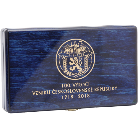 SADA MEDAILI AU - JSEM RAŽEN - 100.výročie vzniku ČSR, 1918 - 2018