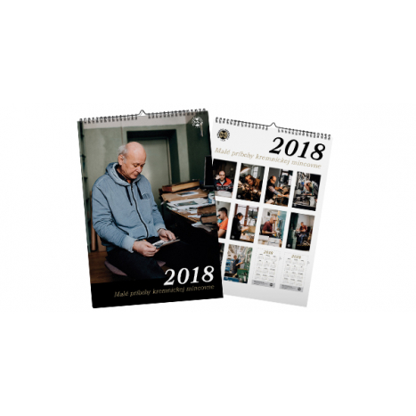Wall Calendar 2018 - Small Stories of Kremnica Mint
