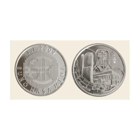 Súbor mincí 2009 proof "Prvý súbor slovenských euromincí"