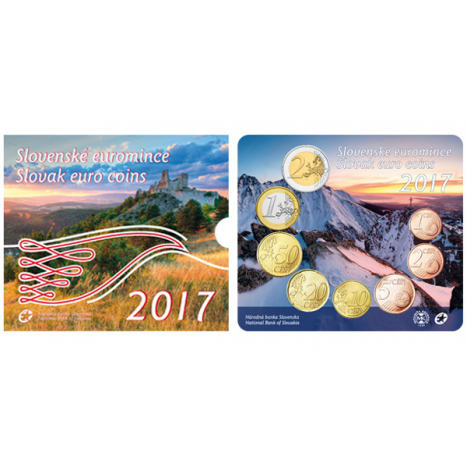 Súbor mincí 2017 "Súbor slovenských euromincí 2017" 