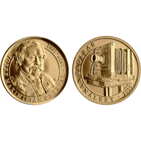 Súbor mincí SR 2020  Svetové vynálezy slovenských vynálezcov - Jozef Maximilián Petzval