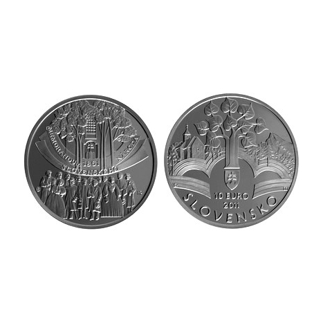 Minca Ag 10 €/2011- Memorandum národa slovenského  