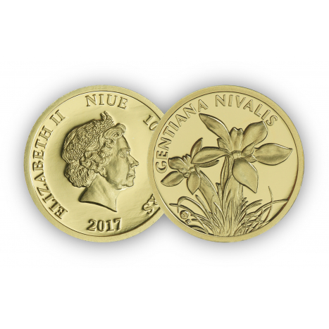 Minca zlatá 10 Dollars - Horec Snežný - Fauna a flóra na Slovensku