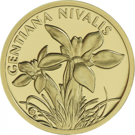 Minca zlatá 10 Dollars - Horec Snežný - Fauna a flóra na Slovensku
